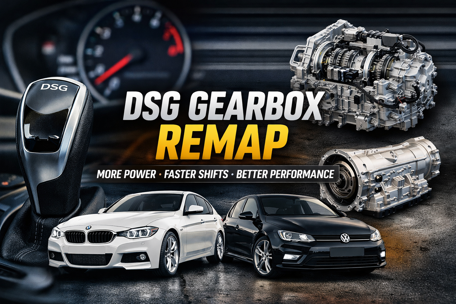 ChatGPT Image Apr 13, 2026, 07_03_20 AM Illustration of a DSG gearbox and the ECU remapping process